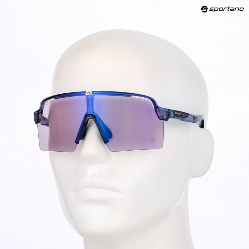 Sunglasses Rudy Project Spinshield Pro cryst blue avio gloss/impactx photoch 2 purple 8