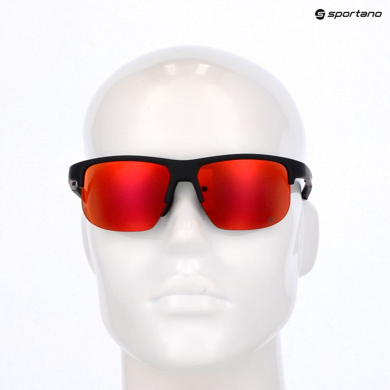 Sunglasses Alpina Eagle Q-Lite black matt/red mirror 7