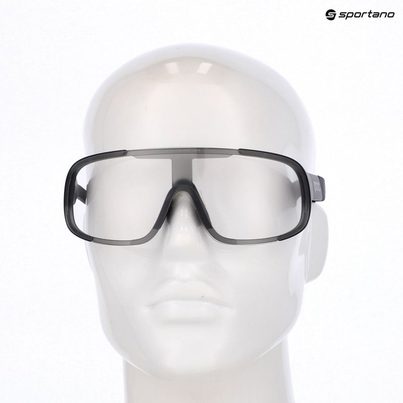 POC Aspire Photochromic translucent black/clarity/changeable grey sunglasses 6