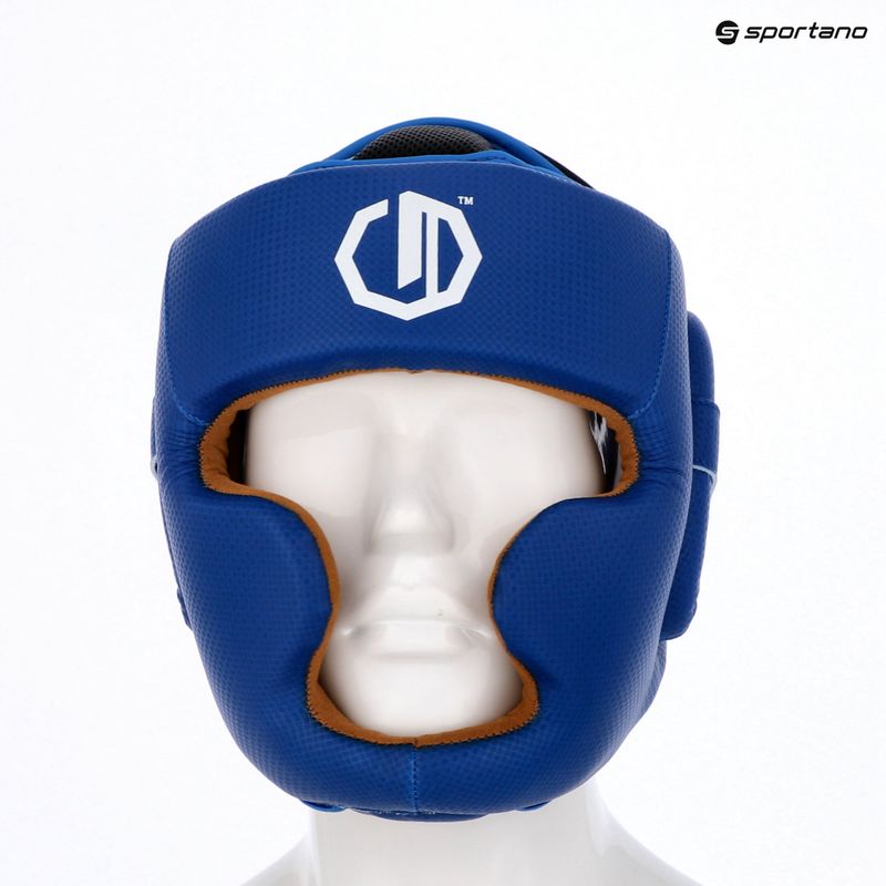 Boxing helmet Octagon Legion Kevlar blue 6