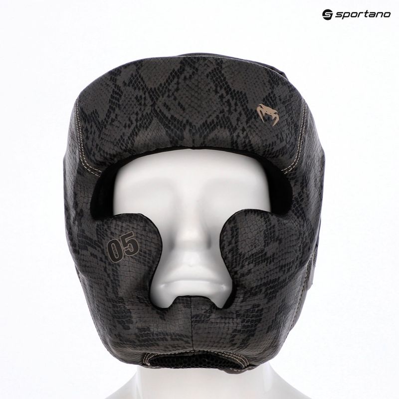 Boxing helmet Venum Impact Evo Scales dark grey 15