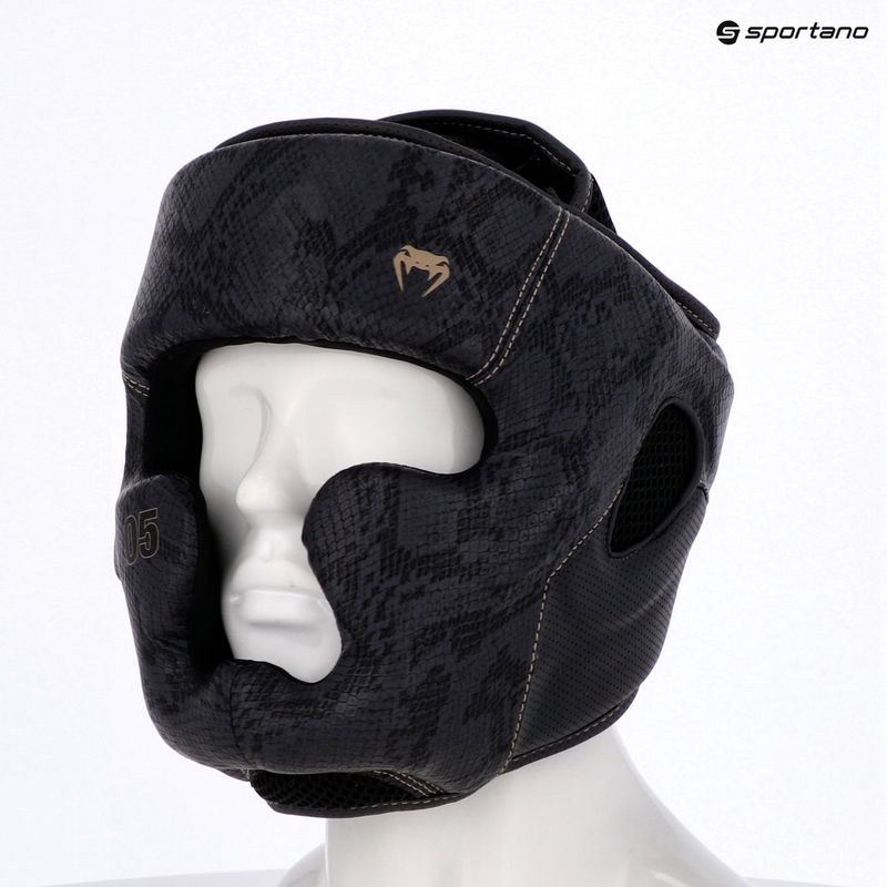 Boxing helmet Venum Impact Evo Scales dark purple 9