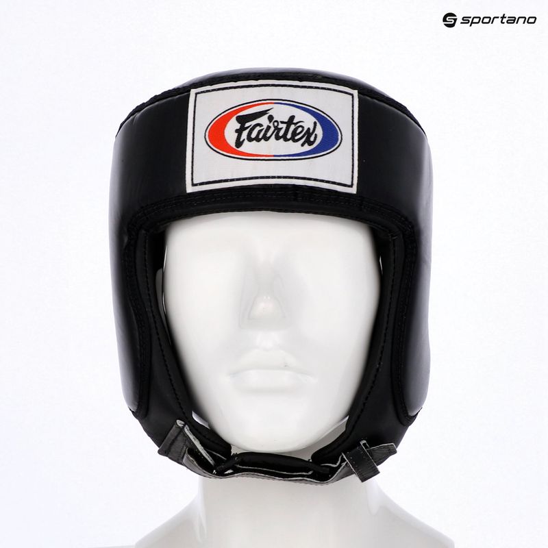 Fairtex Muay Thai & Kickboxing Competition protective helmet black 6