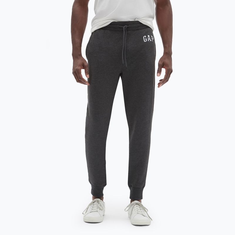 Men's GAP V-Heritage Logo Jogger trousers charcoal grey