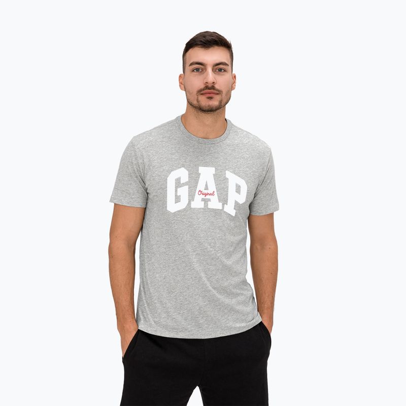 Men's GAP Logo Original T-shirt grey heather