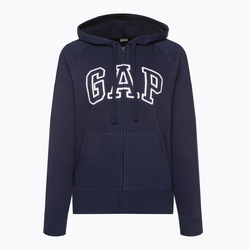 Women's GAP V-Gap Heritage FZ HD navy uniform sweatshirt
