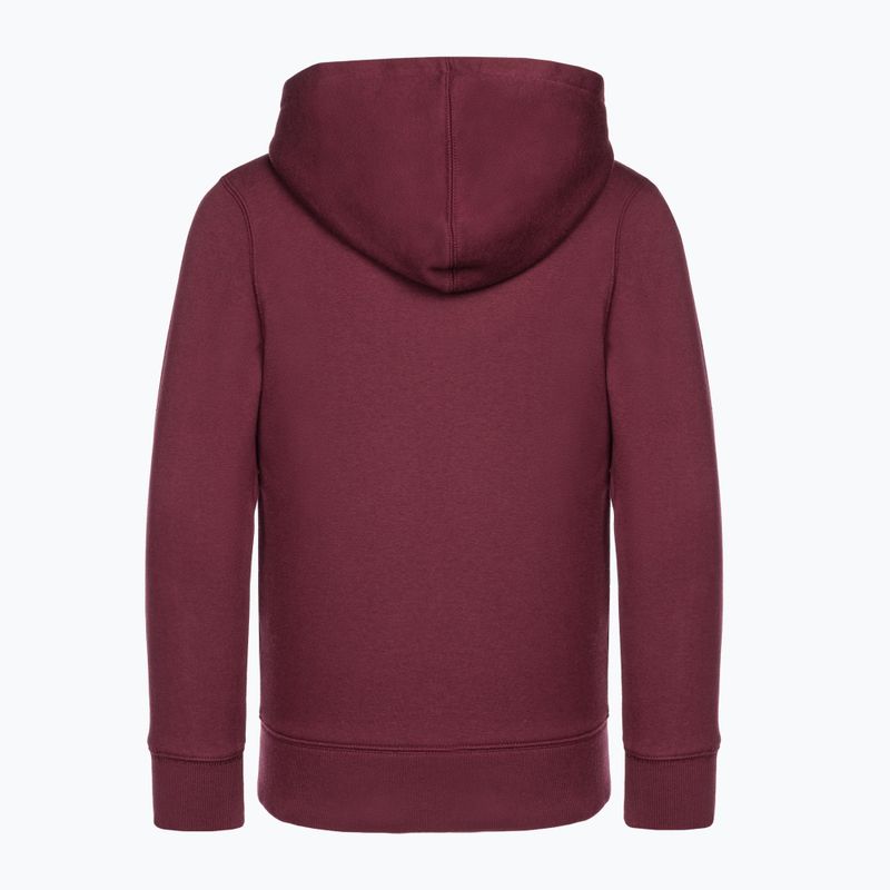 Children's sweatshirt GAP V-Fall Fash Logo FZ deep garnet red 2