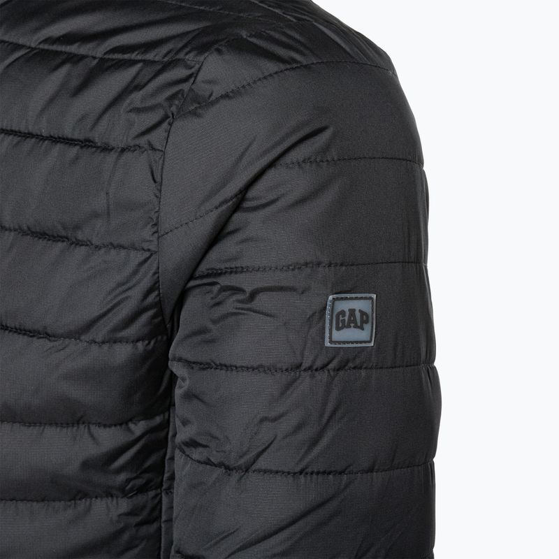 Men's GAP V-Frch Logo LTWT Puffer jacket true black 5