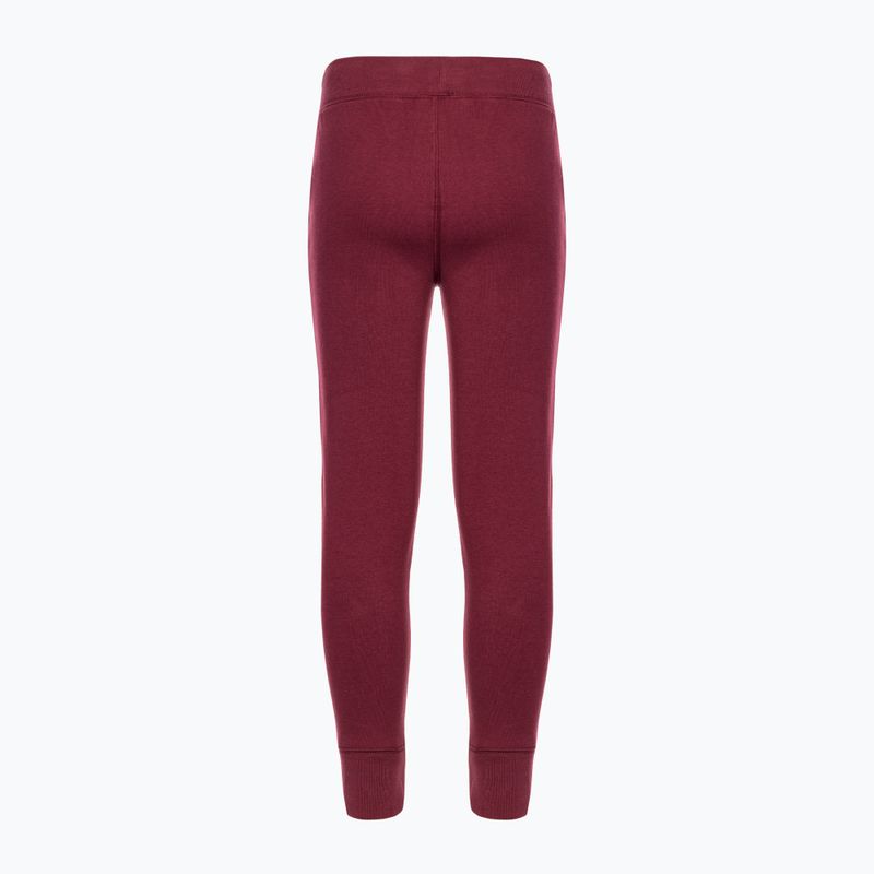 Children's trousers GAP V-Fall Fash Logo Jogger deep garnet red 2