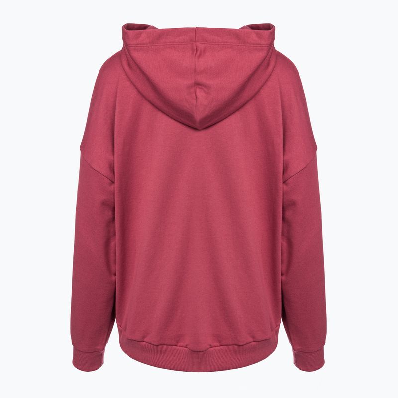 Women's sweatshirt GAP Frch Exclusive HI LO PO HD dry rose 2