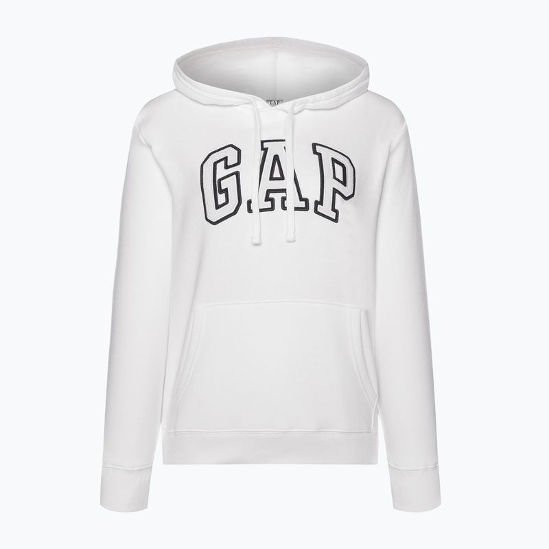 Women's GAP V-Gap Heritage PO HD optic white sweatshirt 3