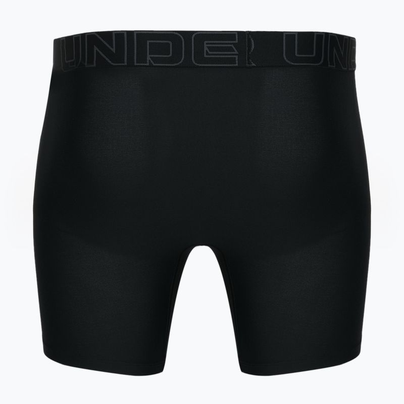 Under Armour Perf Tech 6in men's boxer shorts 3 pairs black 2