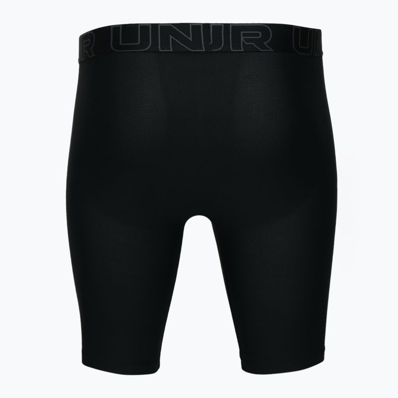 Under Armour Perf Tech 9in men's boxer shorts 3 pairs black 2