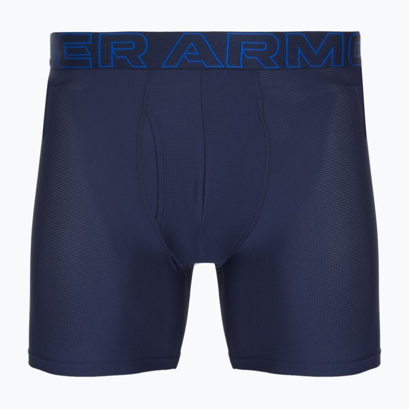 Men's boxers Under Armour Perf Tech Mesh 6in 3 pairs midnight navy 5