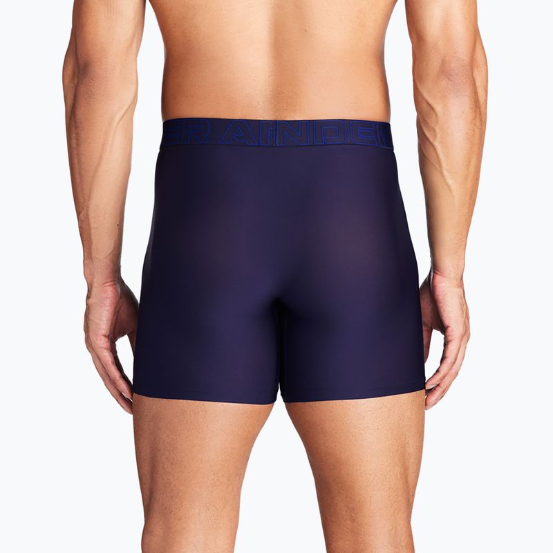 Men's boxers Under Armour Perf Tech Mesh 6in 3 pairs midnight navy 7