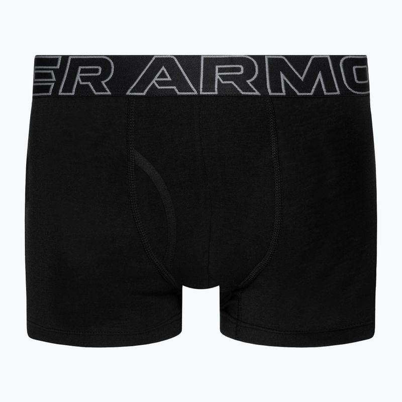 Under Armour Perf Cotton men's briefs 3 pcs black 2