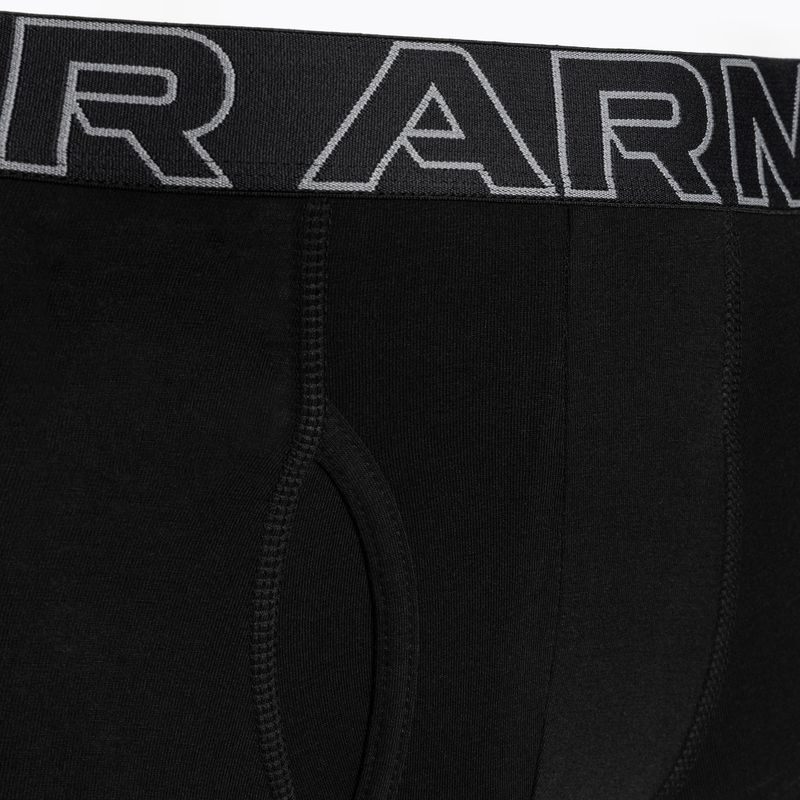 Under Armour Perf Cotton men's briefs 3 pcs black 4