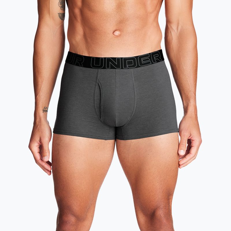 Under Armour Perf Cotton men's boxer shorts 3 pairs castlerock 2