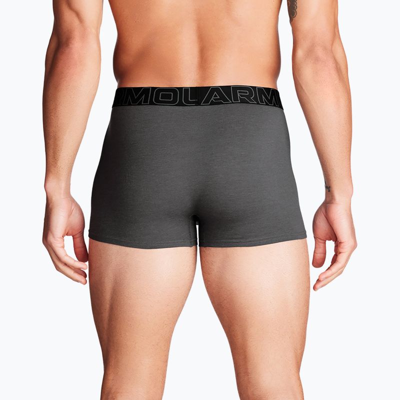 Under Armour Perf Cotton men's boxer shorts 3 pairs castlerock 3