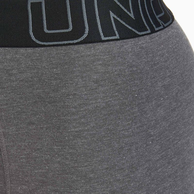 Under Armour Perf Cotton men's briefs 6" 3 pcs carbon black/galaxy black 4