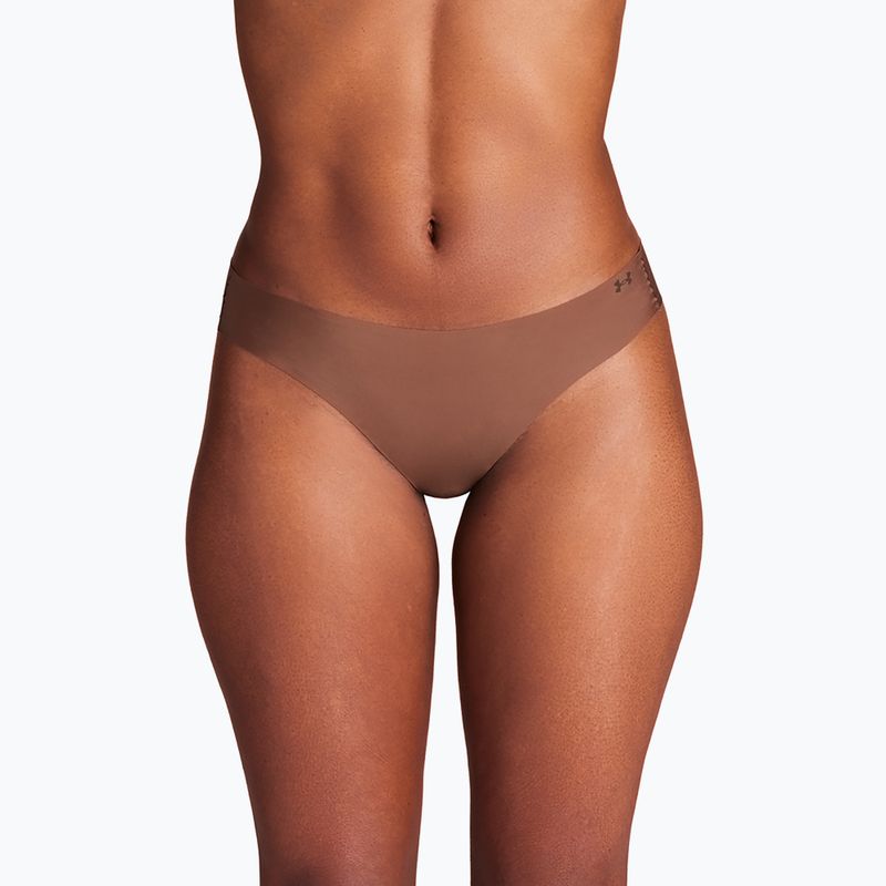 Women's thongs Under Armour Pure Stretch Ns Thong 3 pairs hue 625