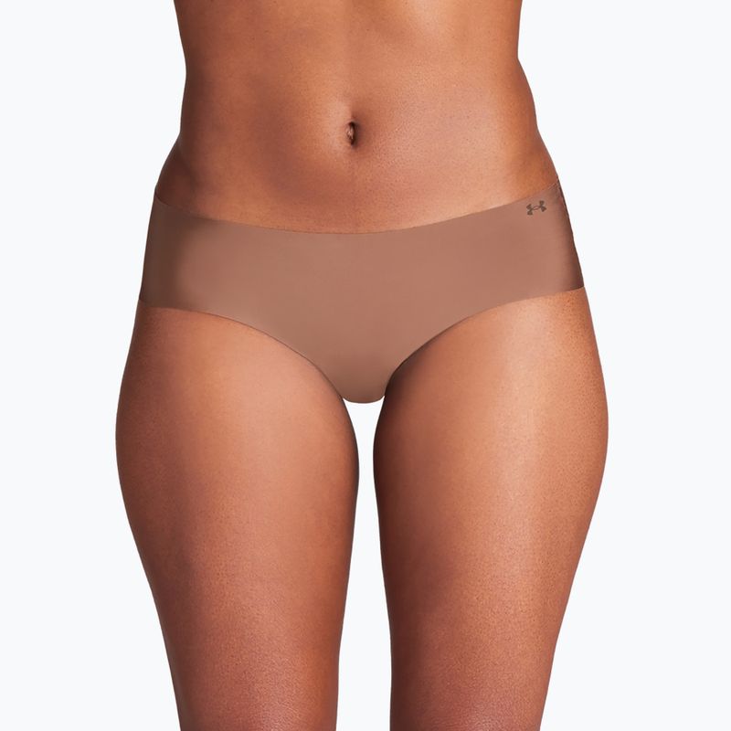 Women's briefs Under Armour Pure Stretch Ns Hip 3 pairs hue 625