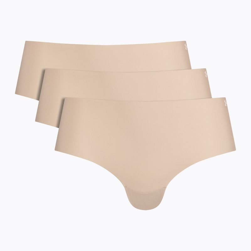 Under Armour Pure Stretch Ns Hip women's briefs 3 pcs beige/beige/white