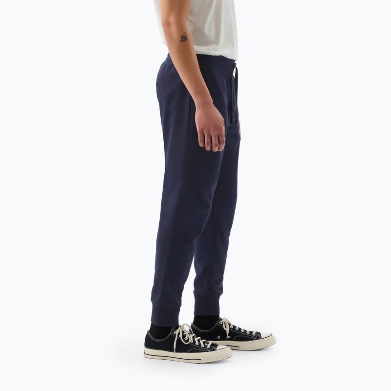 Men's GAP Heritage French Terry Loggo Jogger trousers blue navy 3