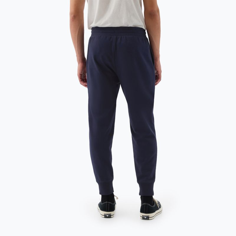 Men's GAP Heritage French Terry Loggo Jogger trousers blue navy 4