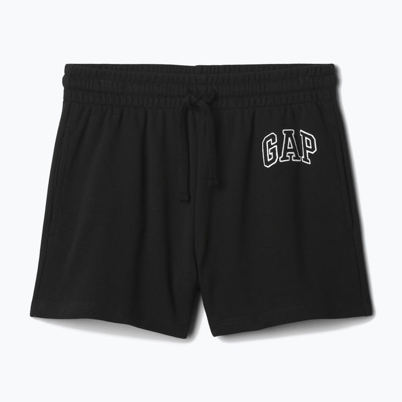 Women's GAP Heritage French Logo shorts true black 3