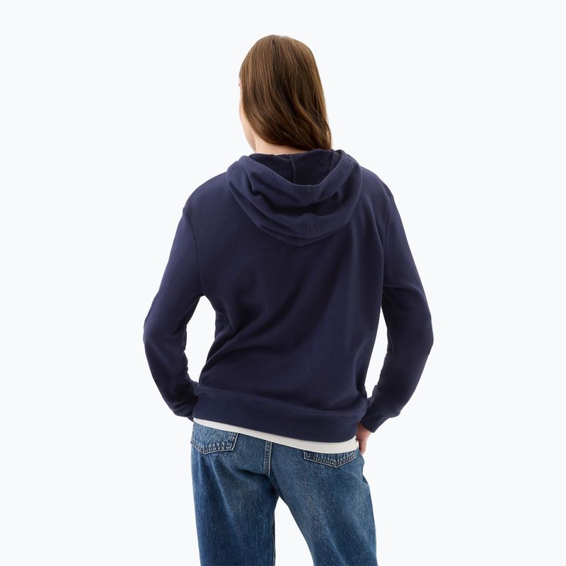 Women's GAP Heritage French Logo Hoodie navy 3