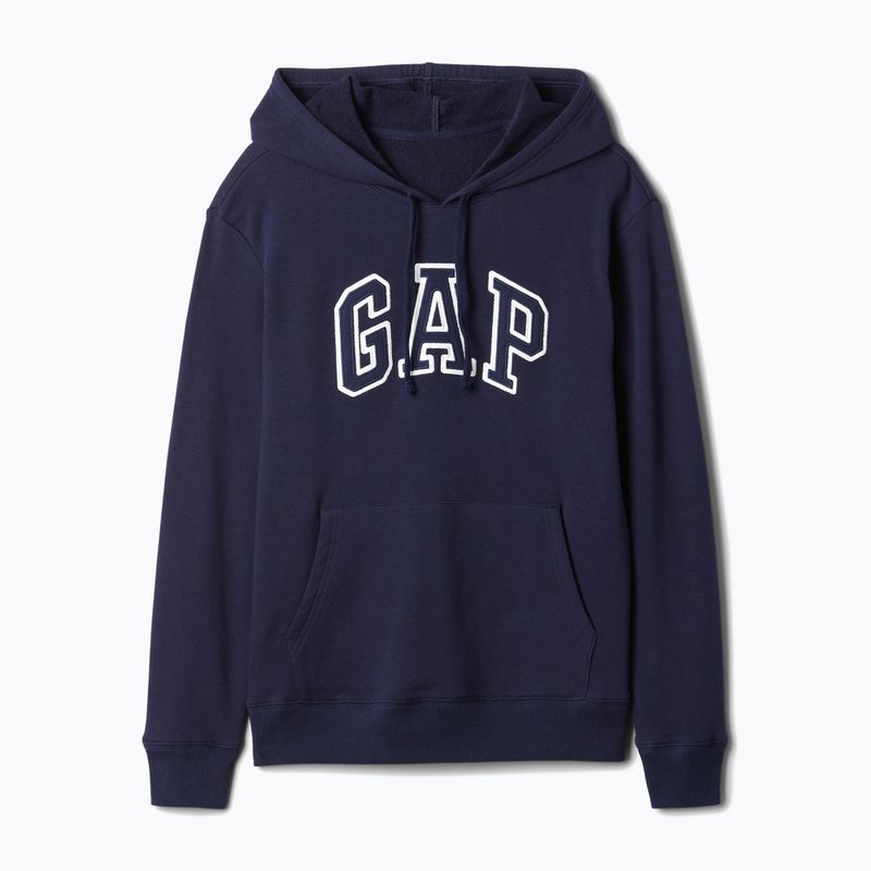 Women's GAP Heritage French Logo Hoodie navy 4