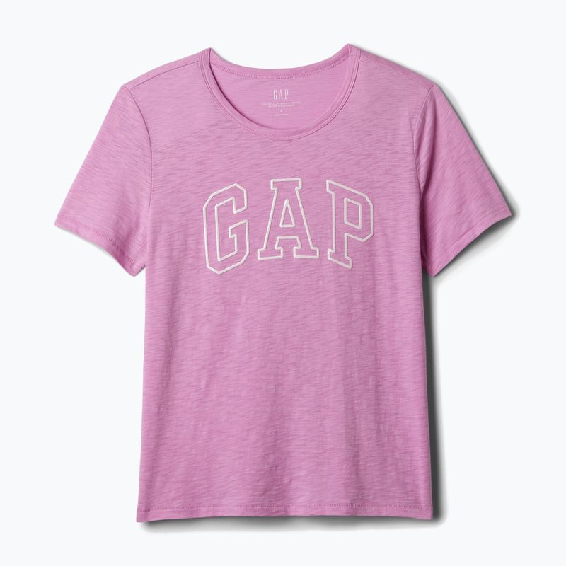 Women's GAP Logo Slub Tee sugar pink 4