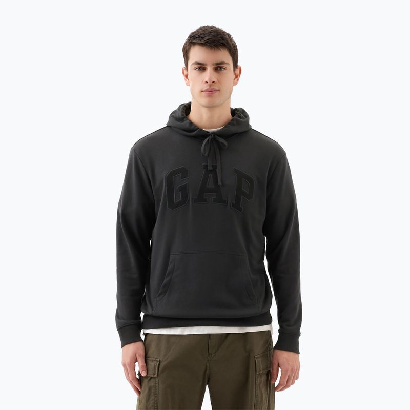 Men's GAP Heritage French Terry Logo sweatshirt moonless night