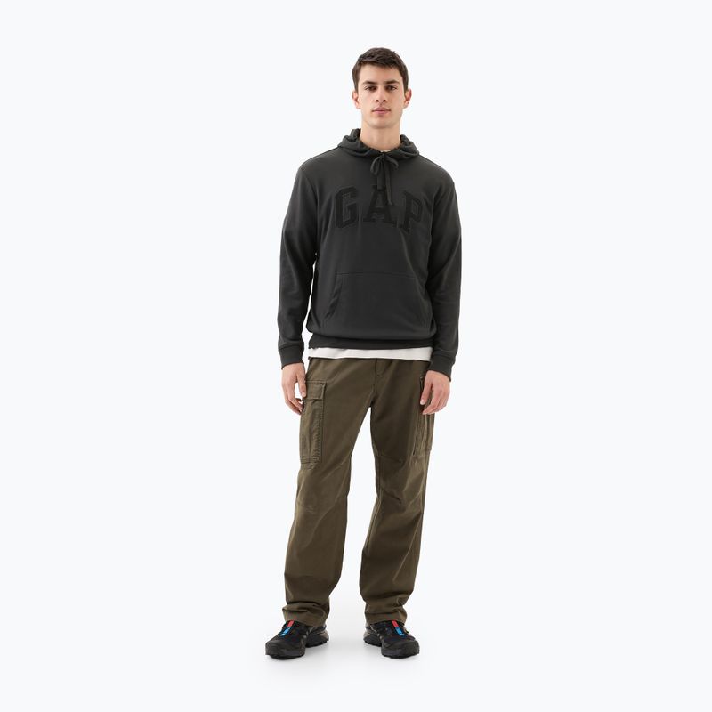 Men's GAP Heritage French Terry Logo sweatshirt moonless night 2