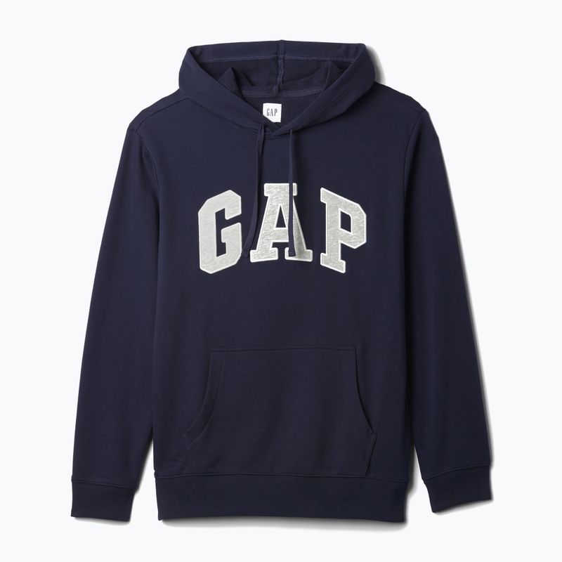 Men's GAP Heritage French Terry Logo sweatshirt blue navy 5
