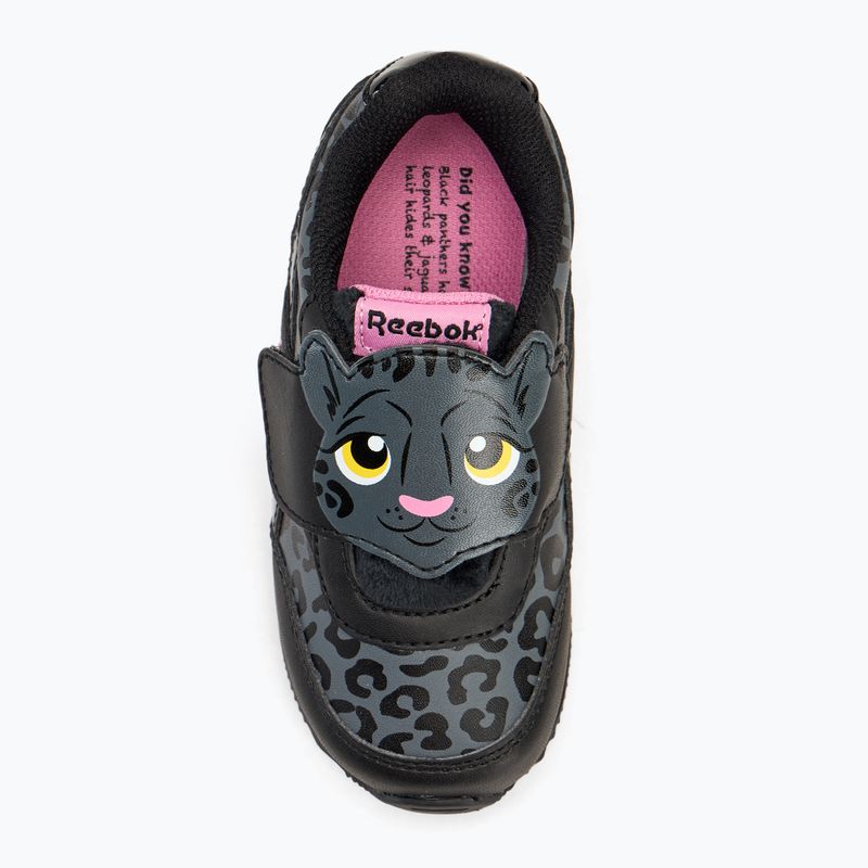 Women's Reebok Royal Classic Jogger 2.0 core black/pure grey/jasmine pink shoes 5