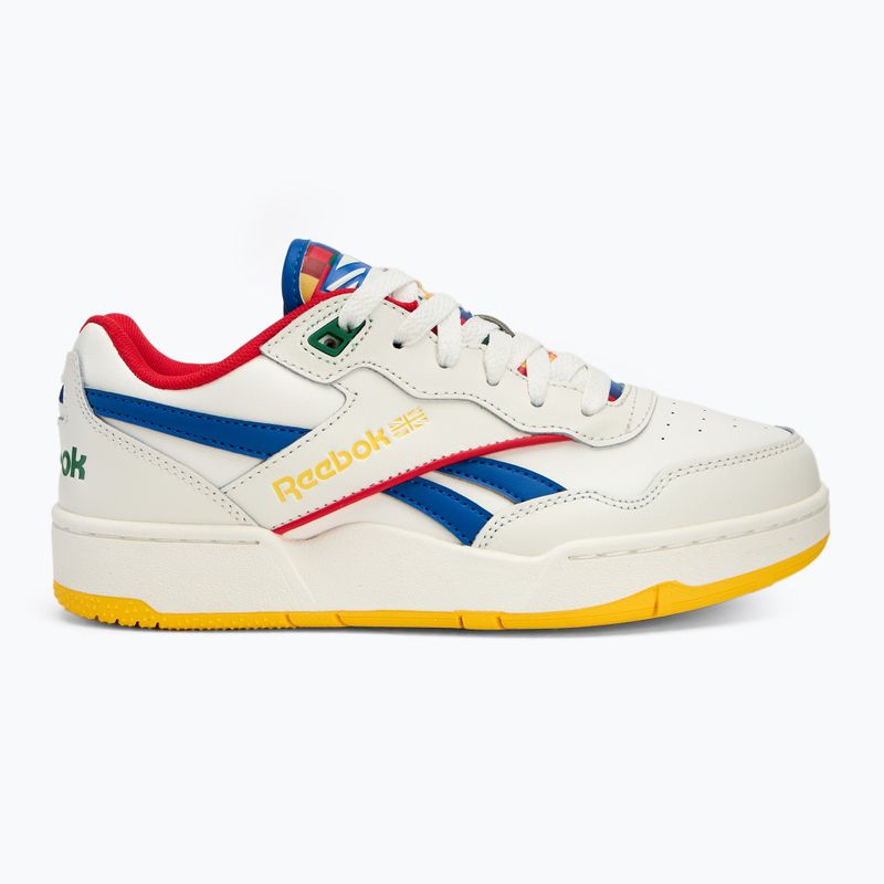 Reebok BB 4000 II chalk/vector blue/vector red children's shoes 2