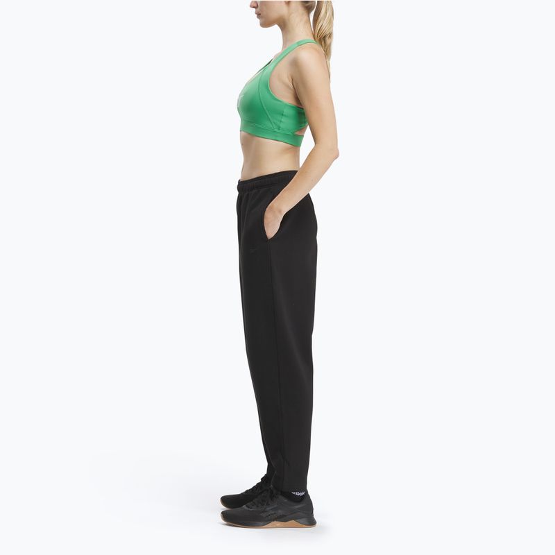 Women's Reebok Lux Fleece Sweatpants black 2