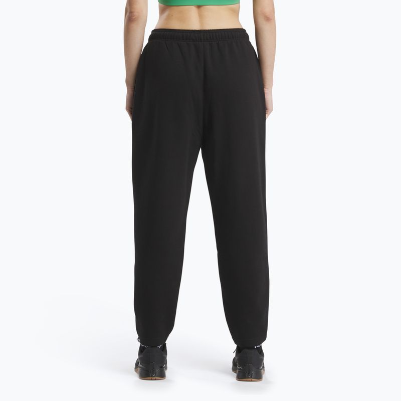 Women's Reebok Lux Fleece Sweatpants black 3