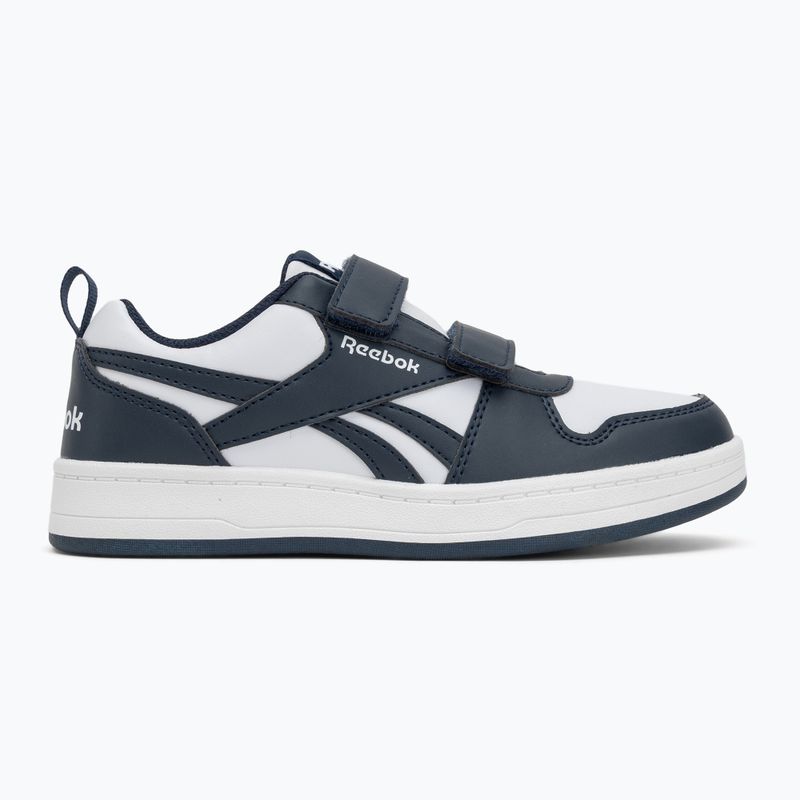 Reebok Royal Prime 2.0 Two Strap cloud white/vector navy children's shoes 2