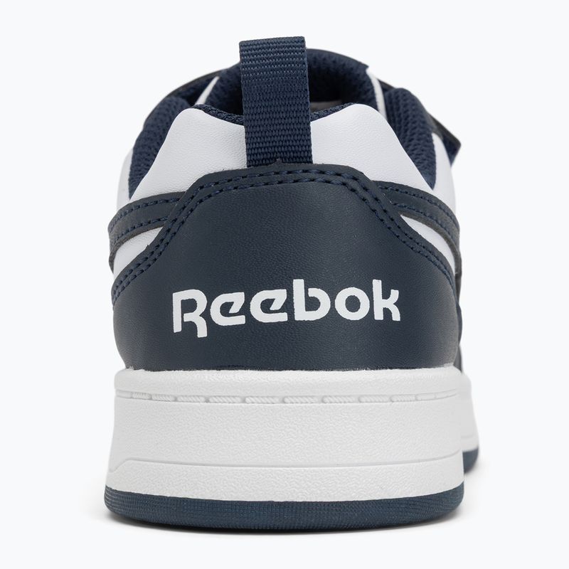 Reebok Royal Prime 2.0 Two Strap cloud white/vector navy children's shoes 6
