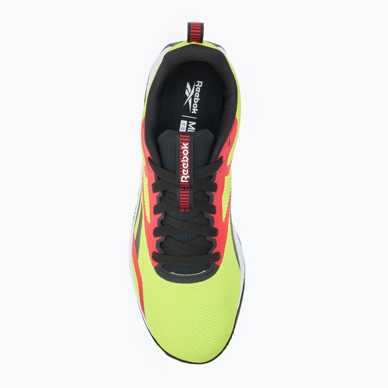Reebok NFX men's training shoes acid yellow/black/vector red 5
