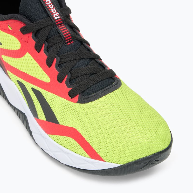 Reebok NFX men's training shoes acid yellow/black/vector red 7