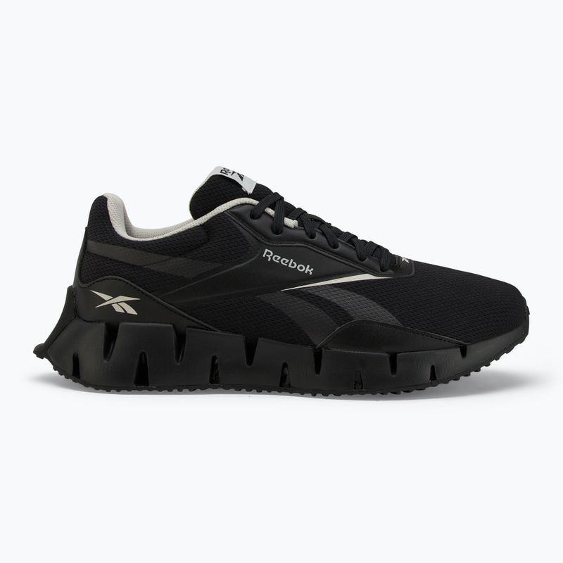 Men's running shoes Reebok Zig Dynamica STR black/washedblack/mistgrey 2