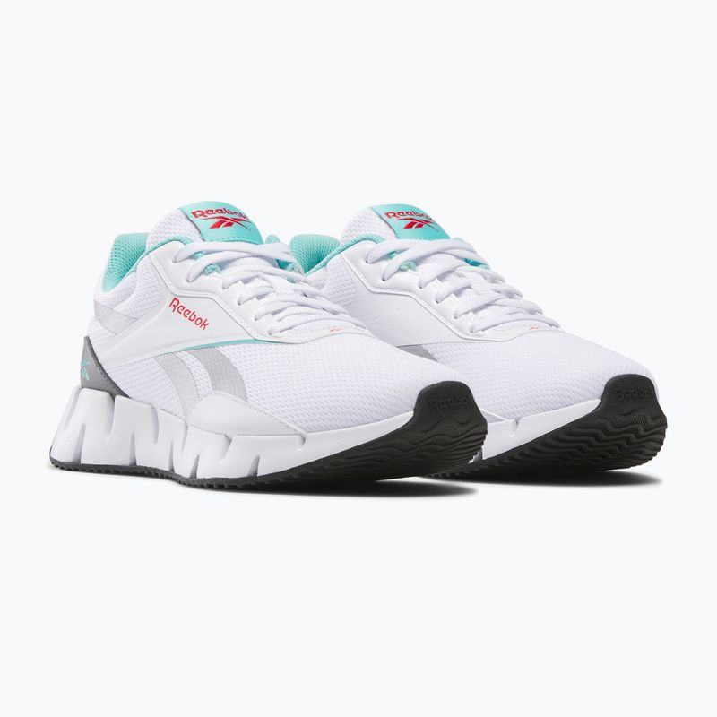 Women's running shoes Reebok Zig Dynamica STR ftw white/ai aqua/grey5 9