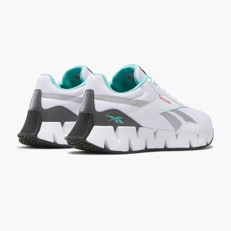 Women's running shoes Reebok Zig Dynamica STR ftw white/ai aqua/grey5 10