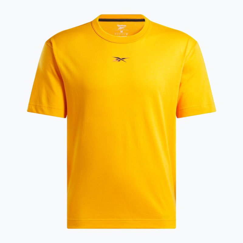 Men's training T-shirt Reebok Atlethe Hype Tee electric amber 6