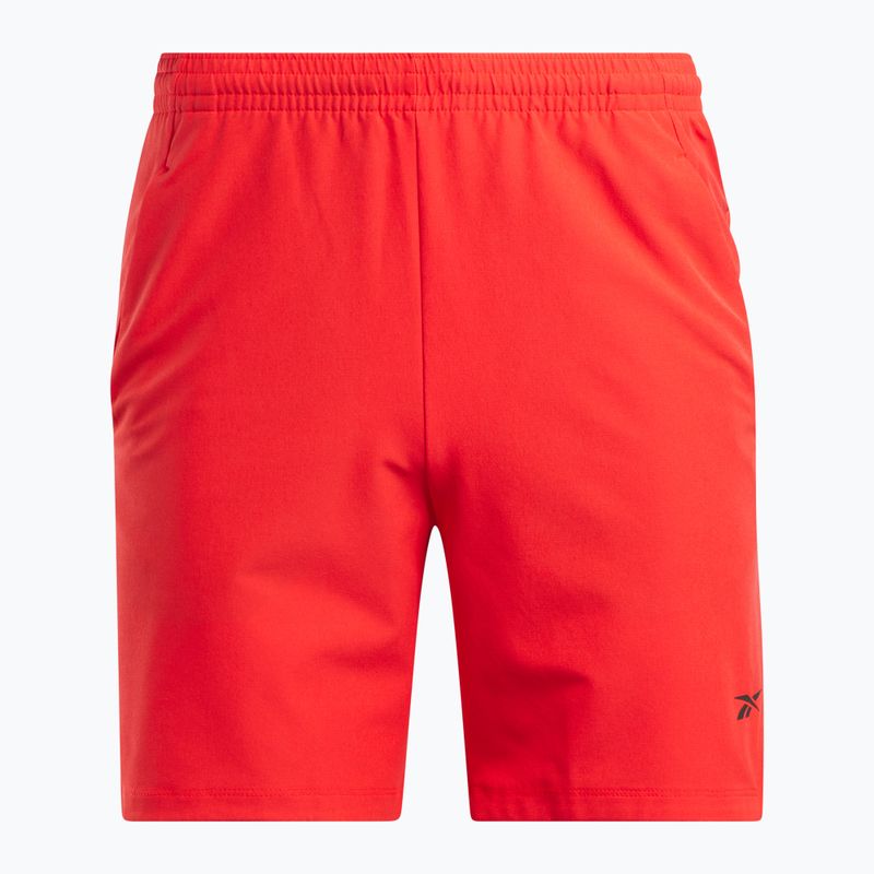 Men's training shorts Reebok Athlete Strenght energy red 6