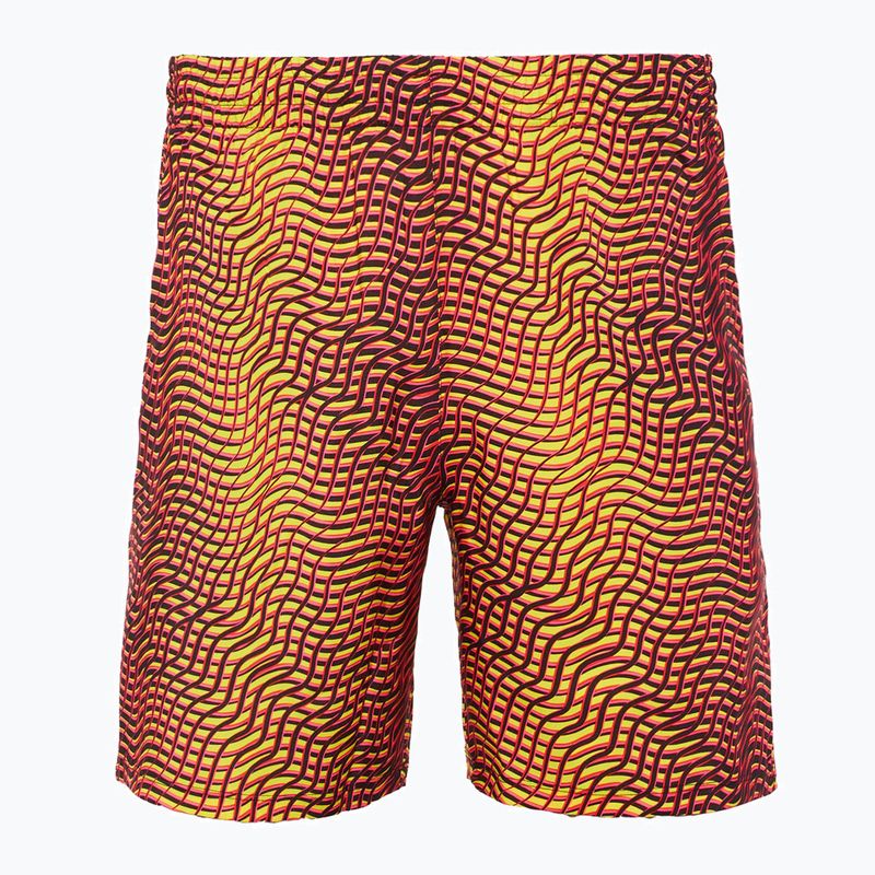 Men's training shorts Reebok Athlete Hype Color Pop electric yellow